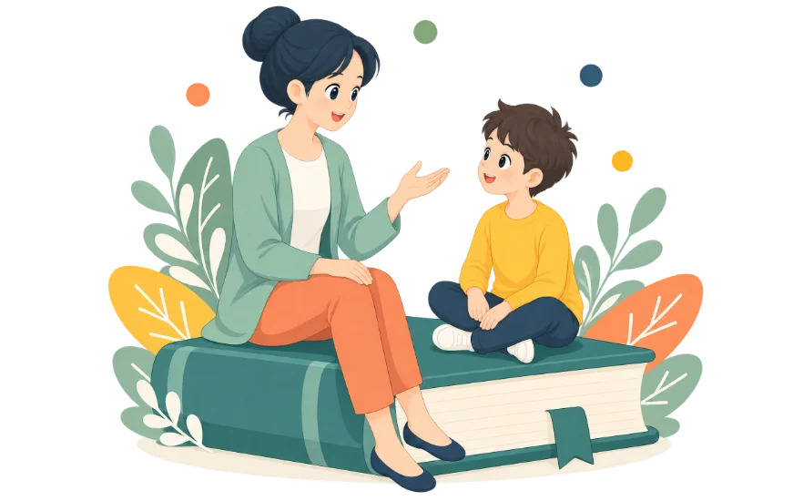 Catechista bambino vangelo