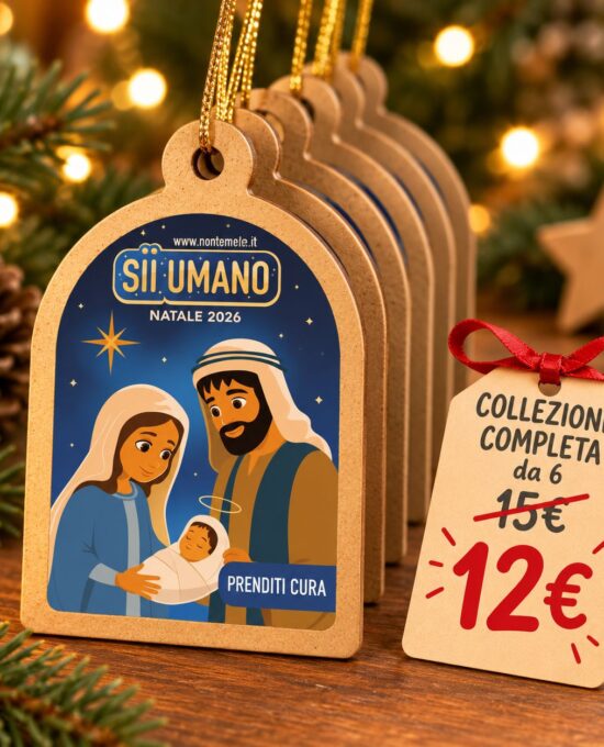 Sii umano, collezione completa da 6 soggetti